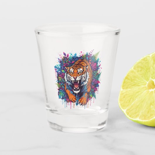 Verre A Shot Tigre (Devant)