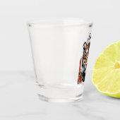 Verre A Shot Tigre facile (Gauche)