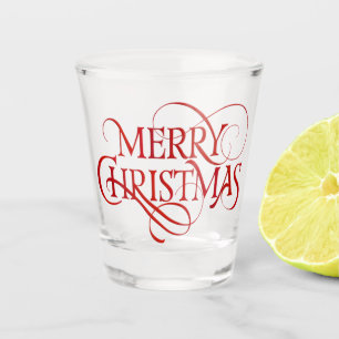 Verre A Shot Tir de Joyeux Noël