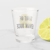 Verre A Shot Tir de jus de citron (Dos)