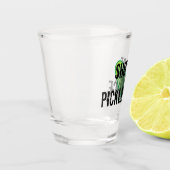 Verre A Shot Tiré du jus de conserves au vinaigre (Gauche)