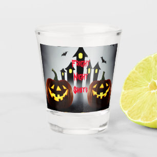 Verre A Shot Tirs de Nuit Effrayante Citrouille Créative d'Hall