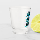 Verre A Shot Tirs Tirs Tirs Bleu (Gauche)