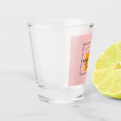 Verre A Shot Toast au Champagne (Gauche)