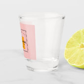 Verre A Shot Toast au Champagne (Droite)