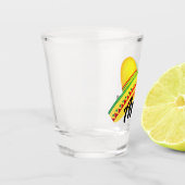 Verre A Shot Toast mexicain d'Arriba (Gauche)