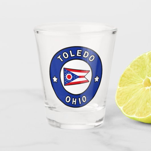 Verre A Shot Toledo Ohio (Devant)