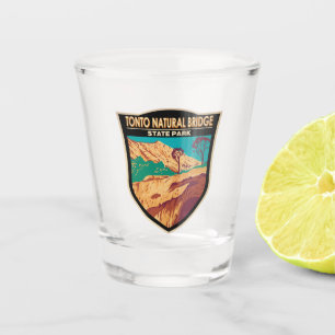 Verre A Shot Tonto Natural Bridge State Park Arizona Vintage
