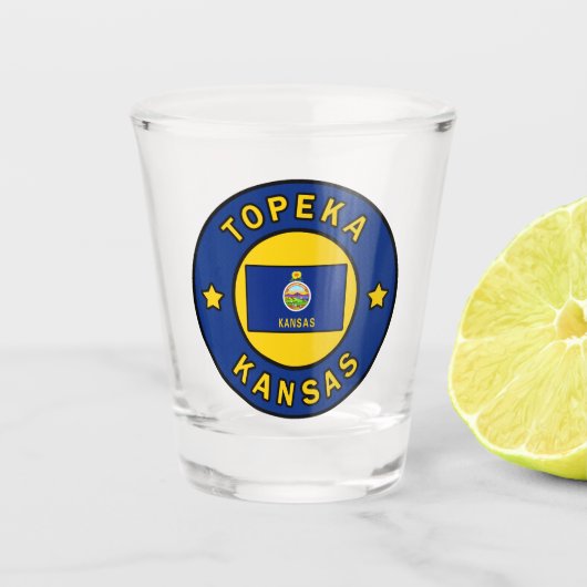 Verre A Shot Topeka Kansas (Devant)
