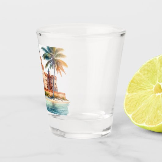 Verre A Shot Tortugas sèche Tortugas National Park Turtle (Droite)