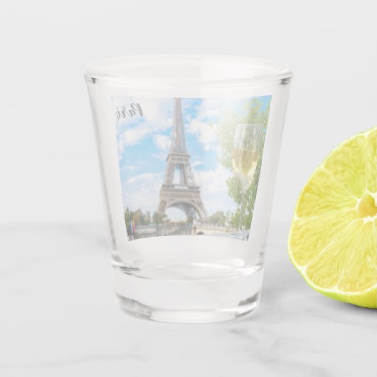 Verre A Shot Tour Eiffel (Dos)