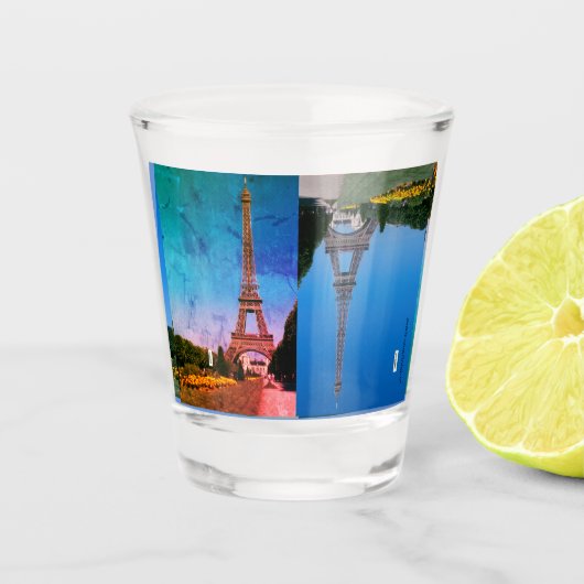 Verre A Shot Tour Eiffel (Devant)