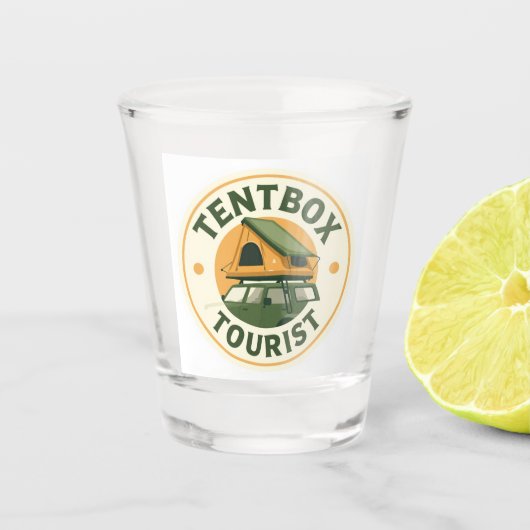 Verre A Shot Touriste Tentbox (Devant)