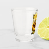 Verre A Shot Tournesol BEE Mine (Gauche)