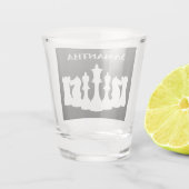 Verre A Shot Tournoi de tennis (Dos)