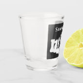 Verre A Shot Tournoi de tennis (Gauche)