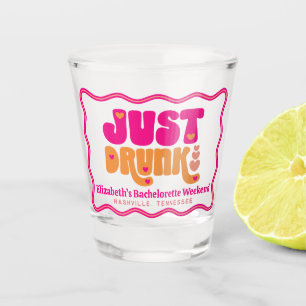 Verre A Shot Tout juste ivre Rétro Ivre amoureux Enterrement de