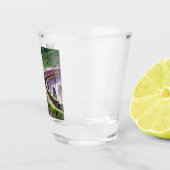 Verre A Shot Train de locomotives sur le pont (Droite)