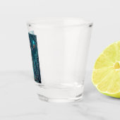 Verre A Shot Traite d'Halloween ou ami Zombie w Cerveau (Droite)