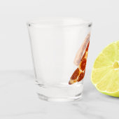 Verre A Shot Tranche de pizza pepperoni classique de SlipperyJo (Gauche)