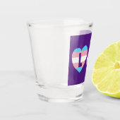 Verre A Shot Trans LOVE (Gauche)