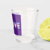 Verre A Shot Trans LOVE (Droite)