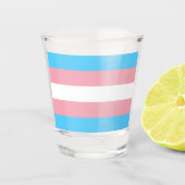 Verre A Shot Trans Pride ! (Devant)