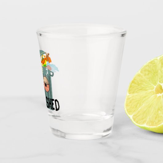 Verre A Shot Trashed (Droite)