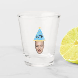 Verre A Shot Trente Et Premier Anniversaire Favoris Avec Cadeau