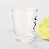 Verre A Shot Trente photos minime 30e anniversaire (Gauche)