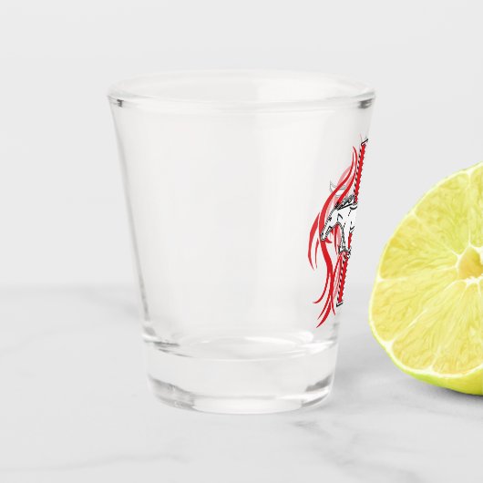 Verre A Shot Tribal du CSCMC (Gauche)