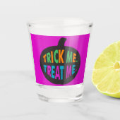 Verre A Shot Trick Me Traite, Halloween Multi-Couleur (Devant)
