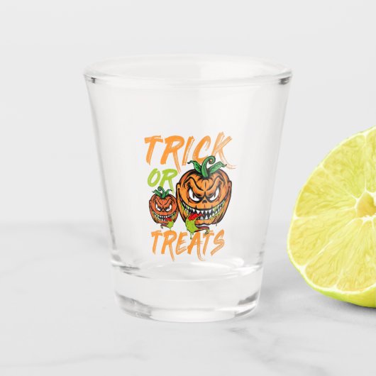Verre A Shot Trick ou Traitements (Devant)
