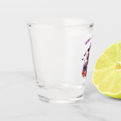 Verre A Shot Trick ou traiter la sorcière violette Citrouilles (Gauche)