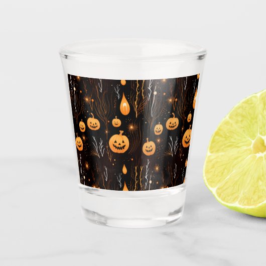 Verre A Shot Trick ou Treat Halloween (Devant)