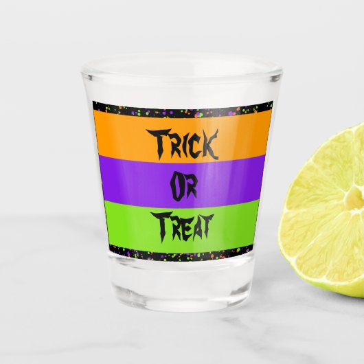Verre A Shot Trick ou Treat / Tier / Dots / (Devant)