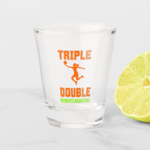 Verre A Shot Triple Double féminine de basket-ball