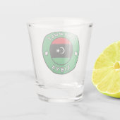 Verre A Shot Tripoli Libye (Dos)