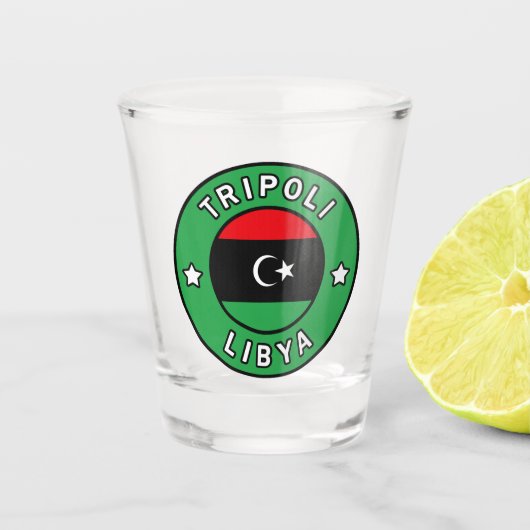 Verre A Shot Tripoli Libye (Devant)