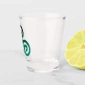 Verre A Shot Triskele vert (Droite)