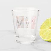 Verre A Shot Trois photos de collection | Cadeau Valentines de  (Dos)