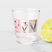 Verre A Shot Trois photos de collection | Cadeau Valentines de  (Devant)