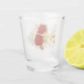 Verre A Shot Trois Roses de bijoux (Dos)