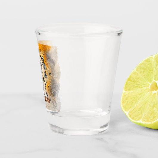 Verre A Shot Trois Skeletons Dansant - Obtenons Hallobizarres! (Droite)