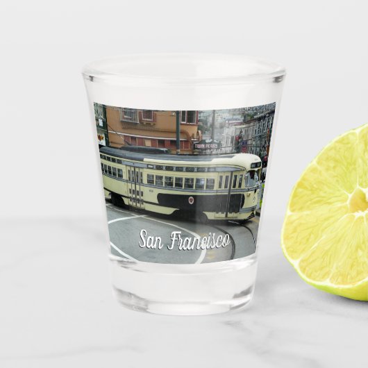 Verre A Shot Trolley de San Francisco (Devant)