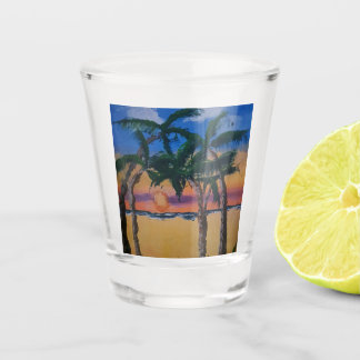 Verre A Shot Tropical Glass