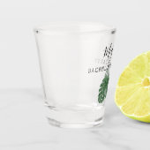 Verre A Shot Tropical Monstera Bachelorette Party Shot Glass (Gauche)