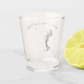 Verre A Shot Trou de golf pour dames en un (Dos)