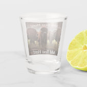 Verre A Shot Troupeau de buffles (Dos)
