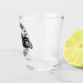Verre A Shot Trucker personnalisé Big Rig Semi Camion Camion (Droite)